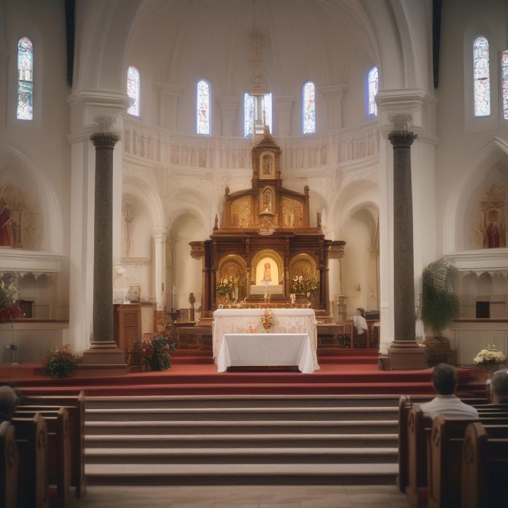 The altar and the community in the Catholic church