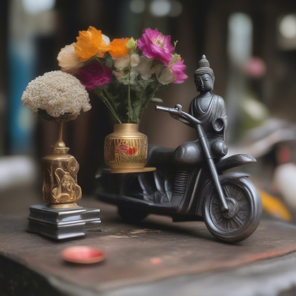Bàn thờ xe Sirius đơn giản