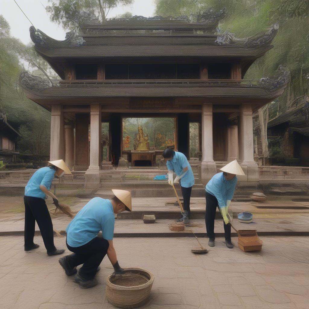 Bảo tồn và phát huy giá trị miếu thờ cốt