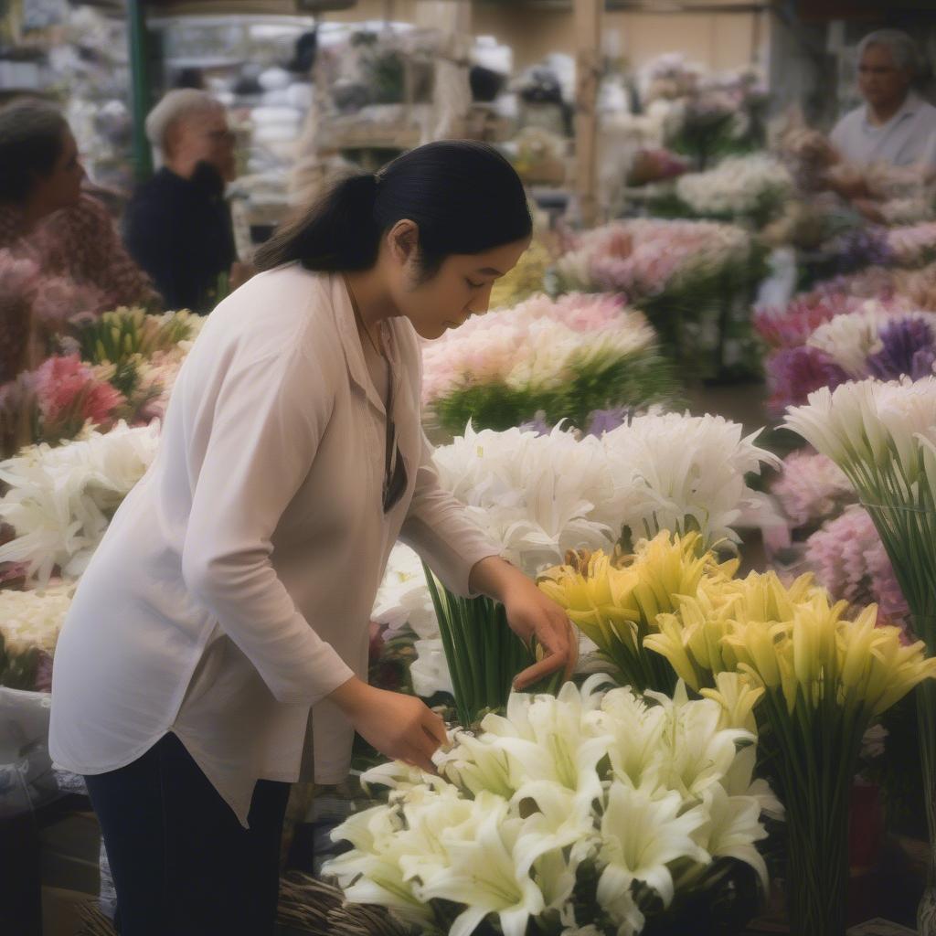 Cách chọn hoa ly phù hợp cho bàn thờ gia đình