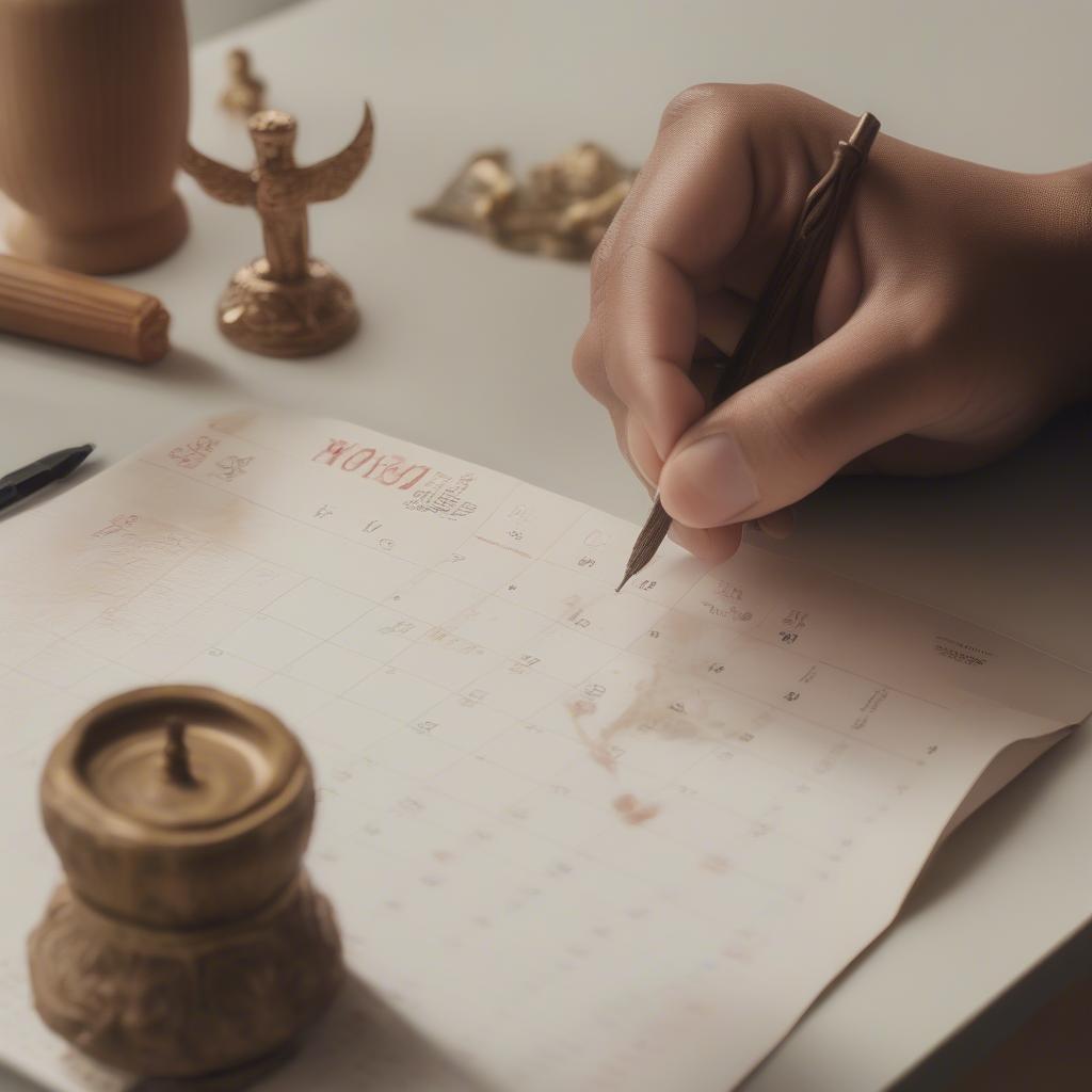 Chọn ngày lành thay bàn thờ ông địa