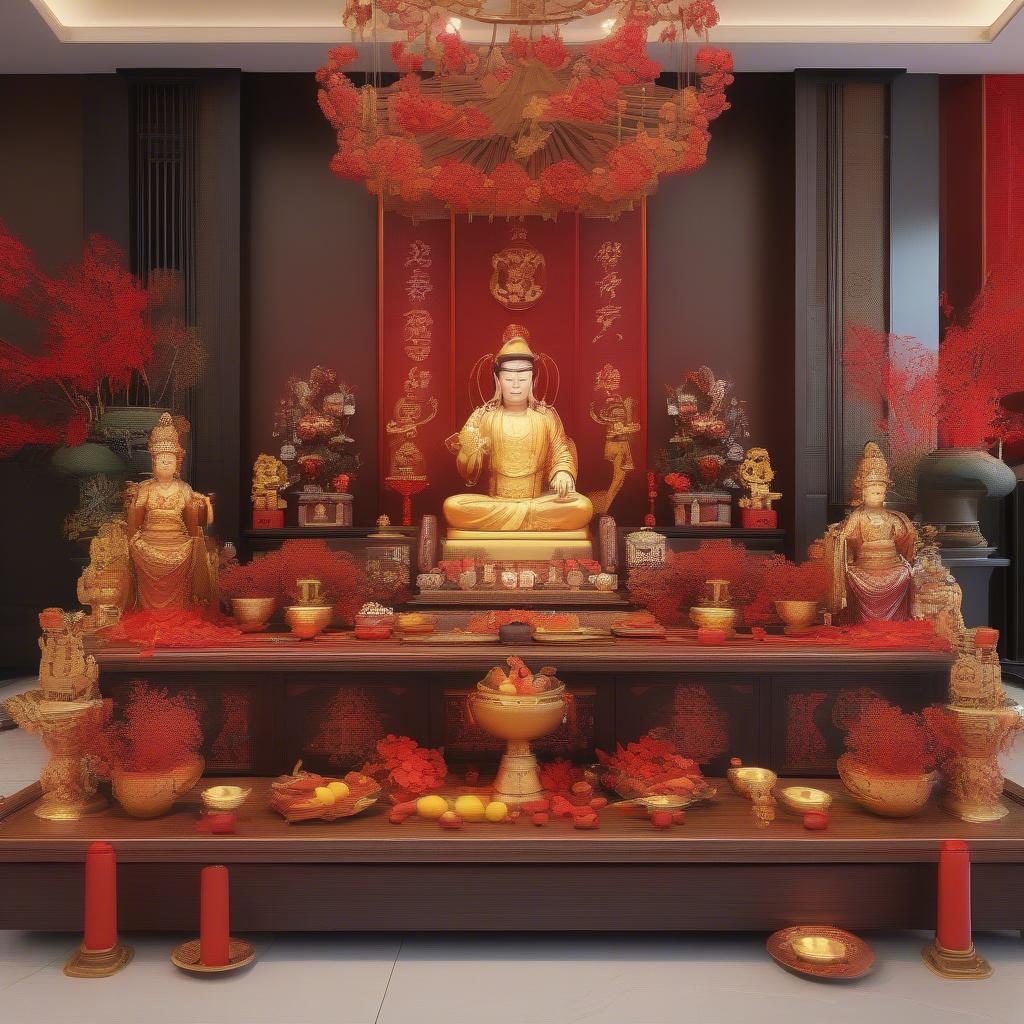 Chuẩn Bị Bàn Thờ Thần Tài
