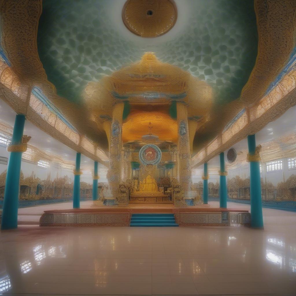 Hình Thờ Trong Thánh Thất Cao Đài