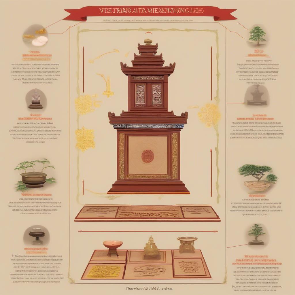Kích thước bàn thờ ông địa