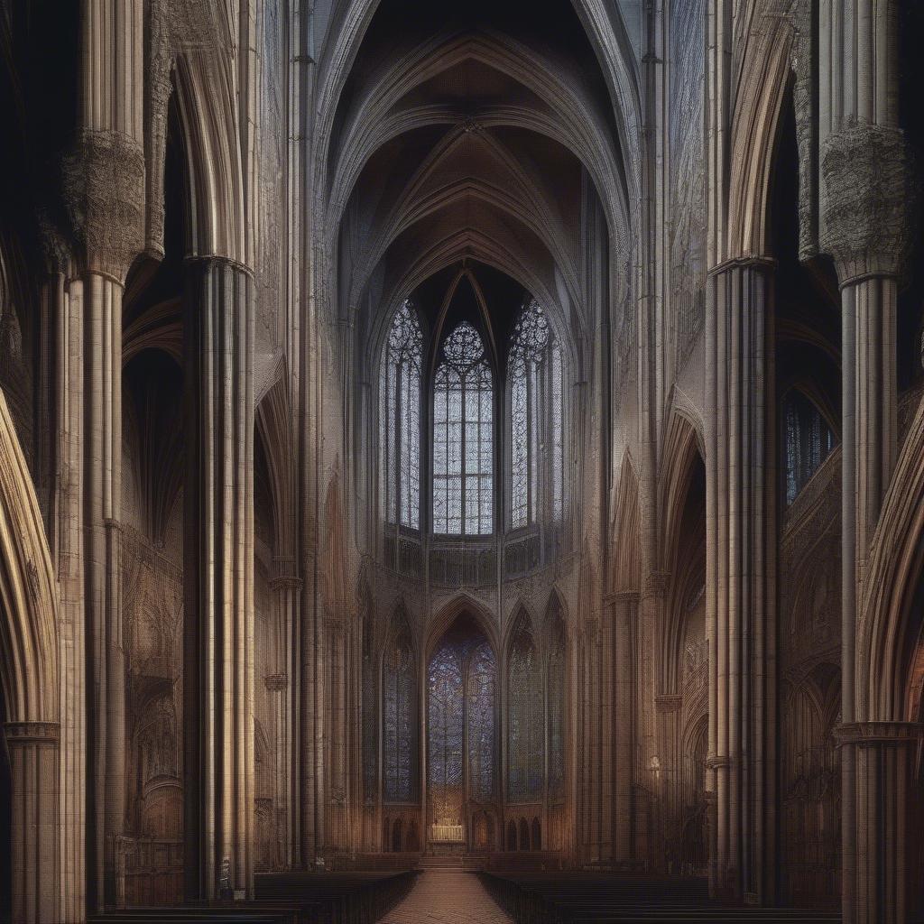 Nhà thờ kiến trúc Gothic