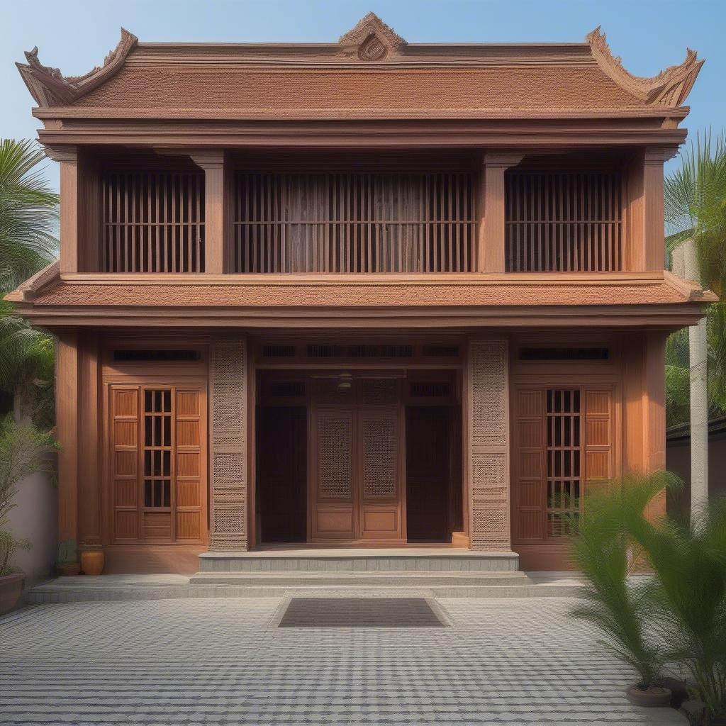 Kiến trúc nhà thờ họ miền Trung hiện đại