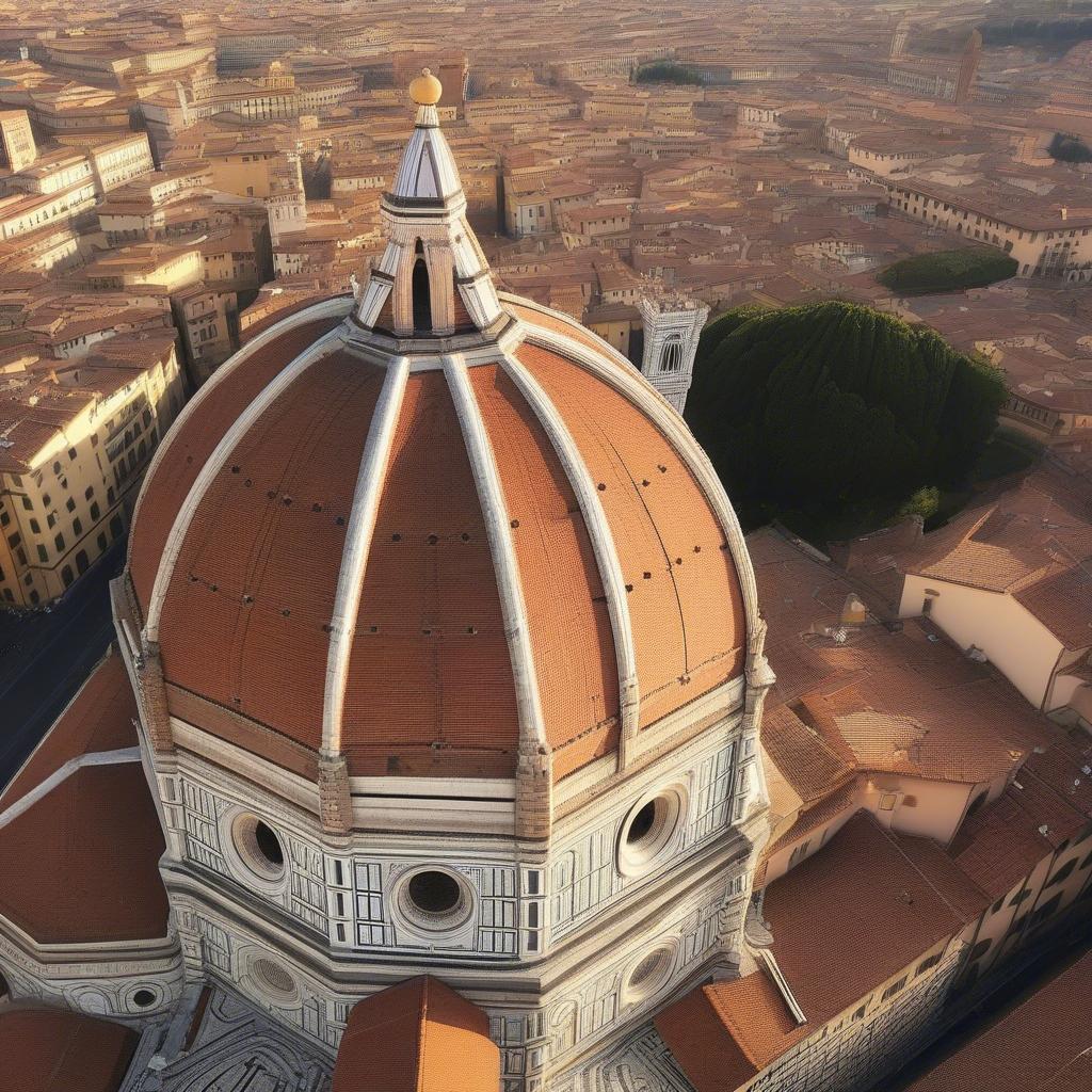 Mái vòm Brunelleschi của Nhà thờ Chính Tòa Florence