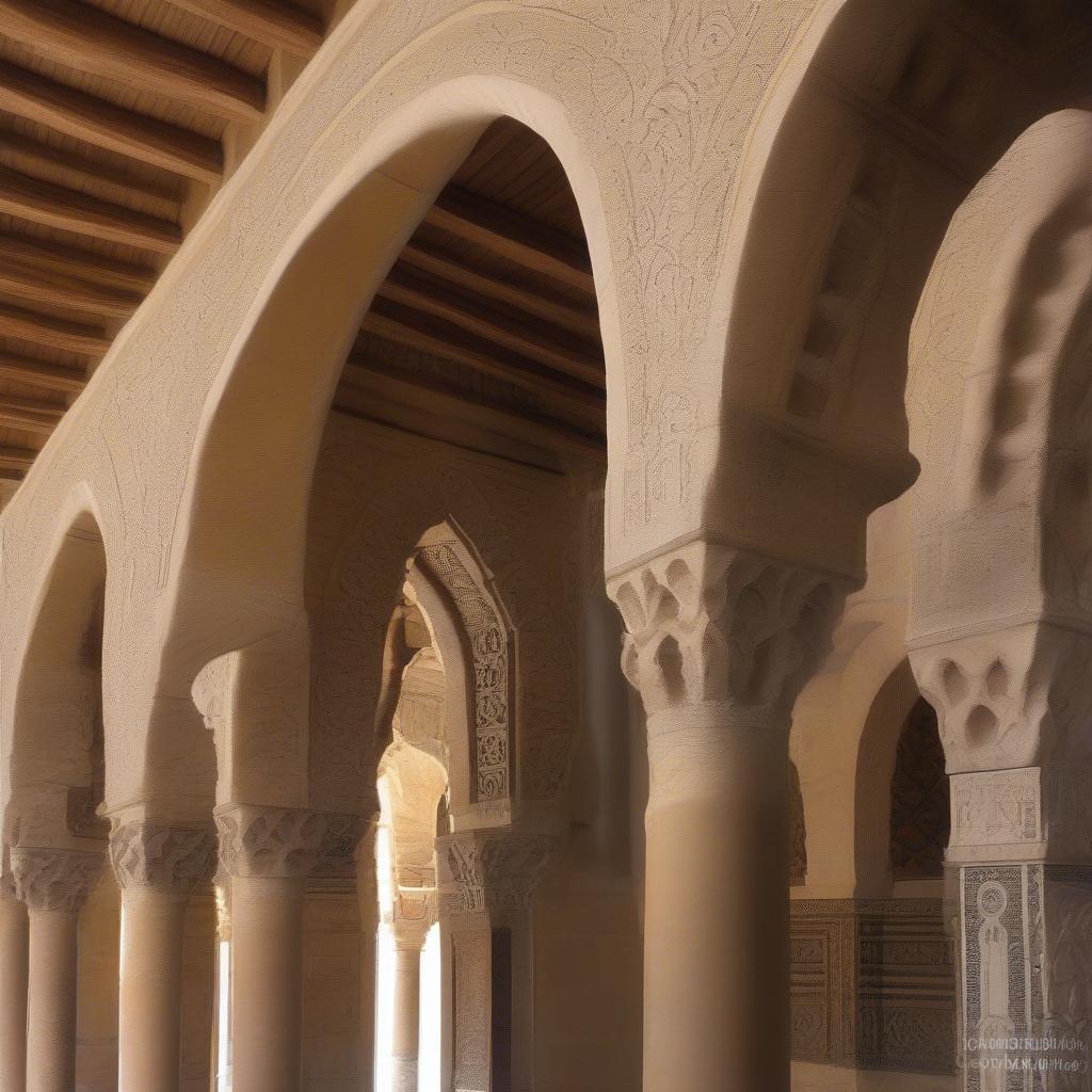 Mezquita: Vòm Móng Ngựa Kép và Cột Đá