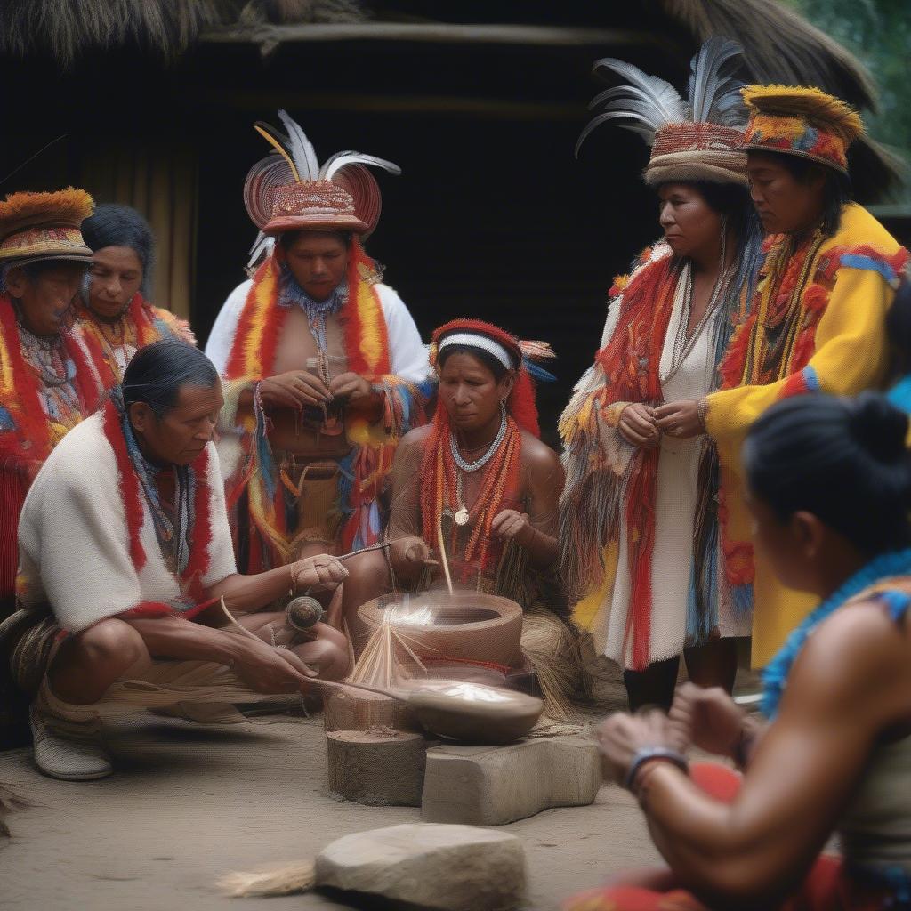 Nghi lễ bản địa Colombia