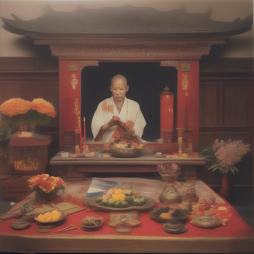 Nghi lễ hủy ảnh thờ cũ