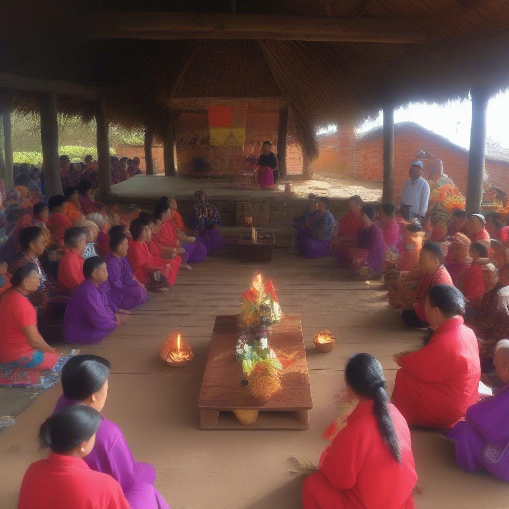 Nghi Lễ Thờ Cúng Truyền Thống tại Xa Lavy