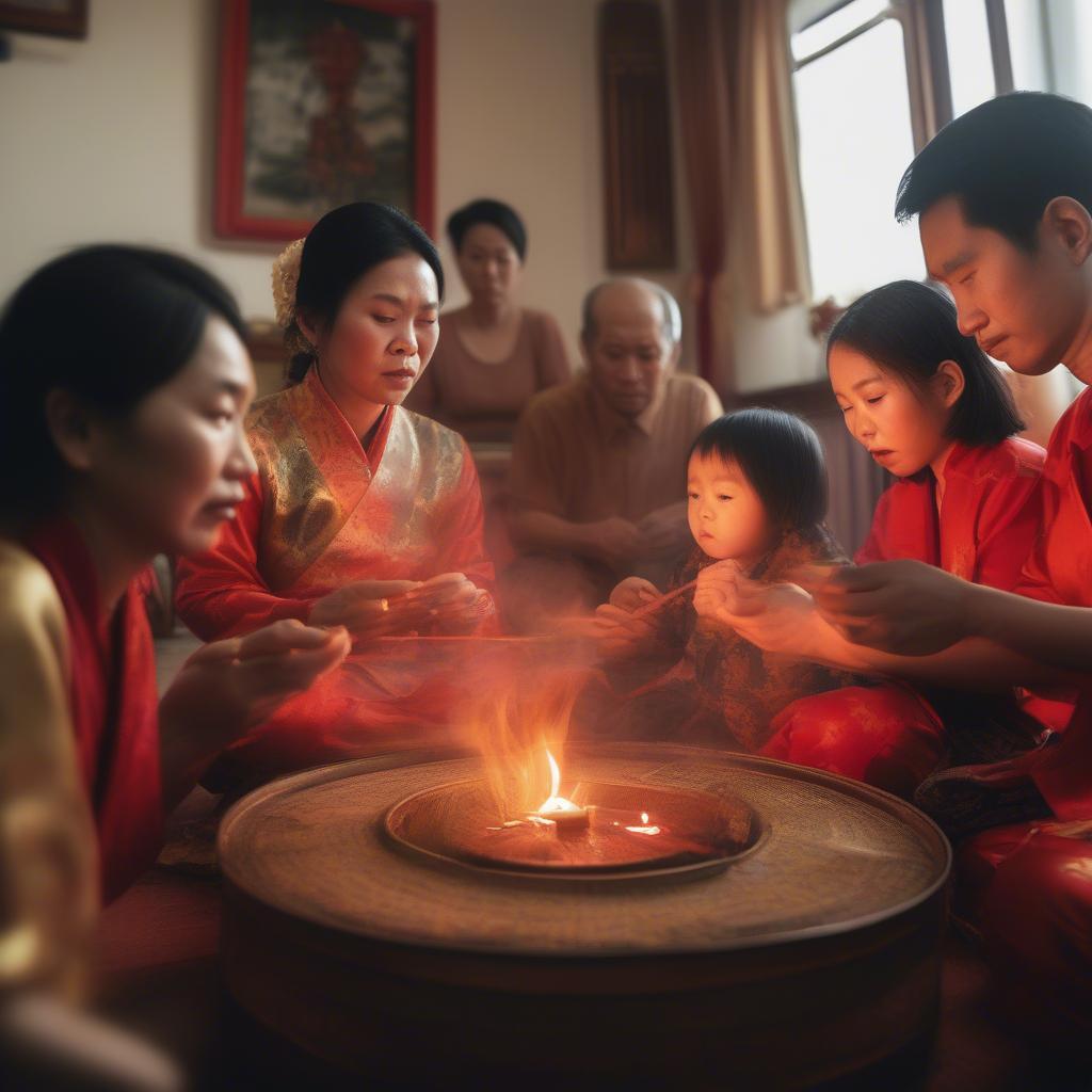 Nghi thức cúng lập bàn thờ