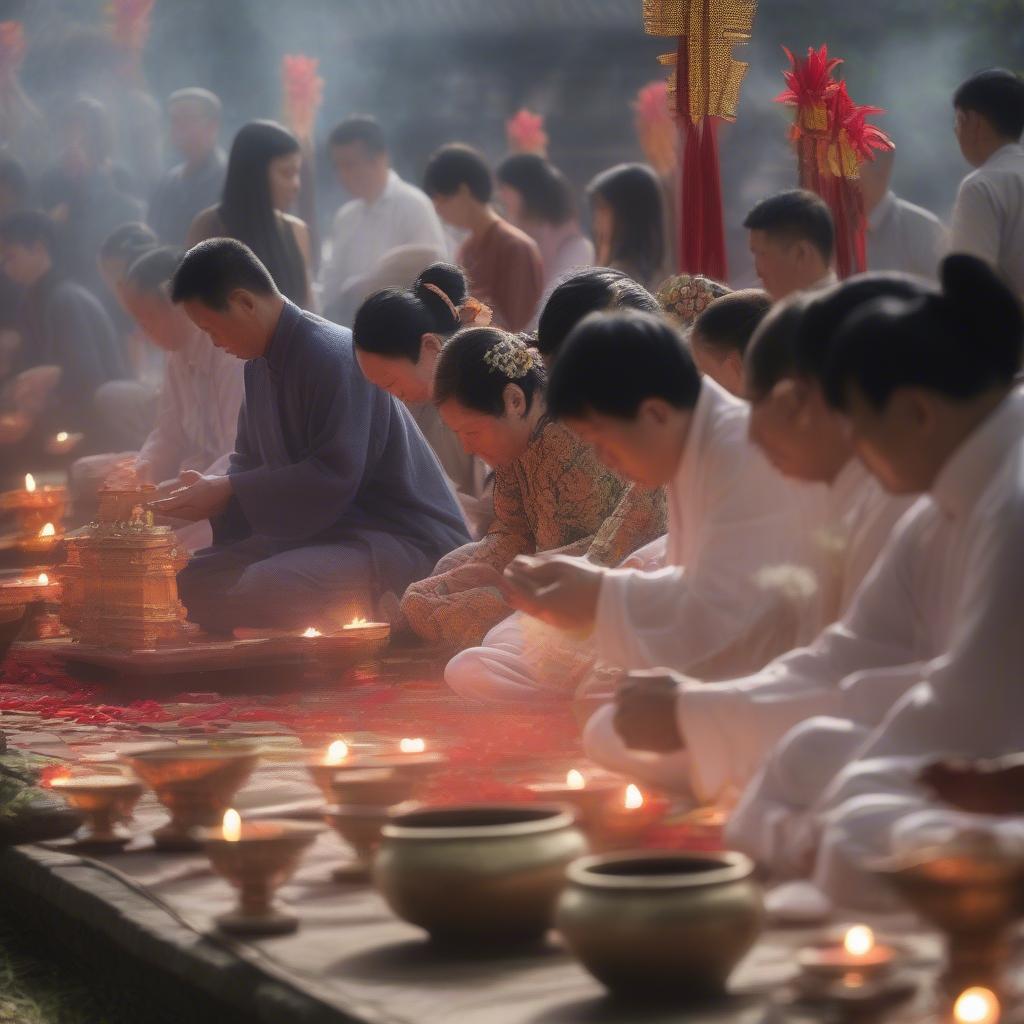 Nghi Thức Thờ Cúng Đấng Tình Quân