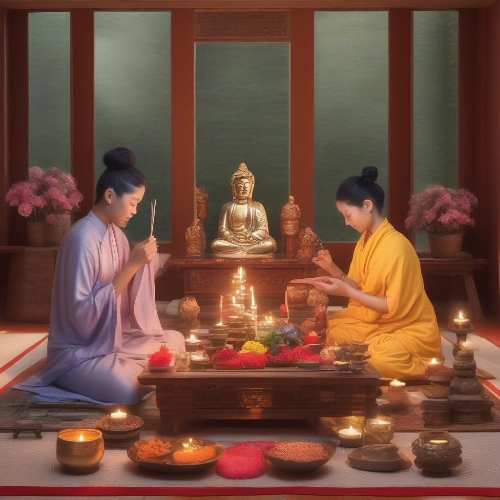 Nghi Thức Thờ Phật Hàng Ngày