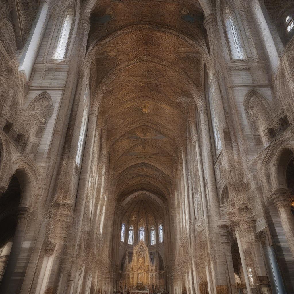 Kiến trúc độc đáo của nhà thờ Basilica Mosco