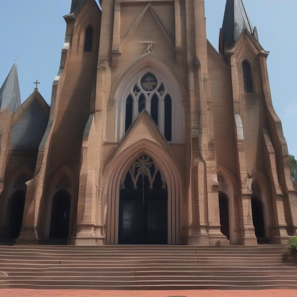 Nhà thờ Đà Lạt kiến trúc Gothic