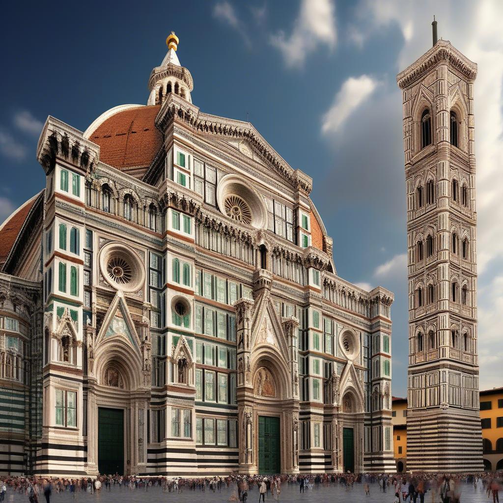 Nhà Thờ Đức Bà Florence - Kiệt Tác Kiến Trúc Gothic