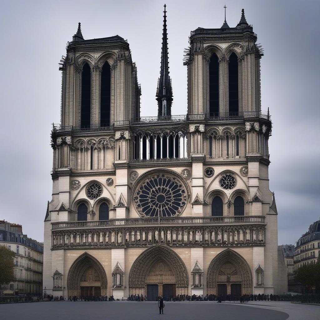 Nhà thờ Đức Bà Paris - Một kiệt tác kiến trúc Gothic