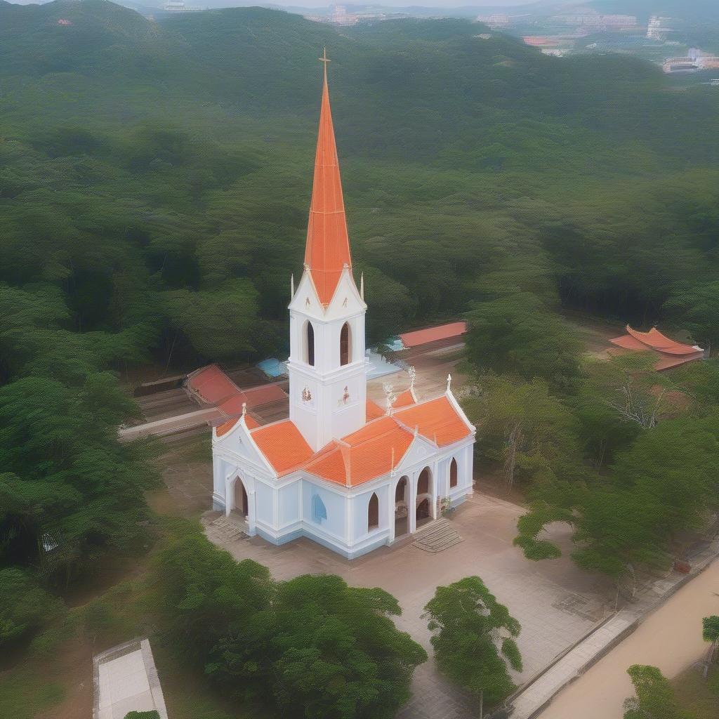 Nhà thờ Hạ Gia Lâm không gian thanh tịnh