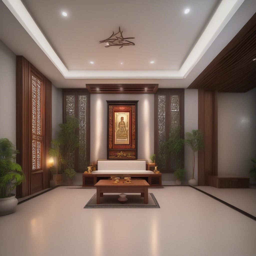 Nhà thờ kết hợp nhà ở hiện đại