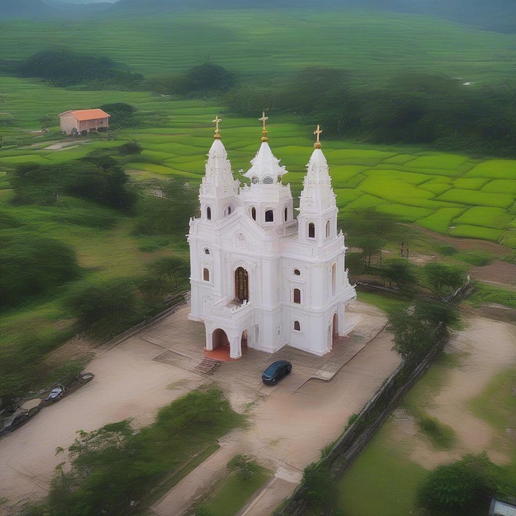 Nhà thờ Kỳ Đồng Toàn Cảnh