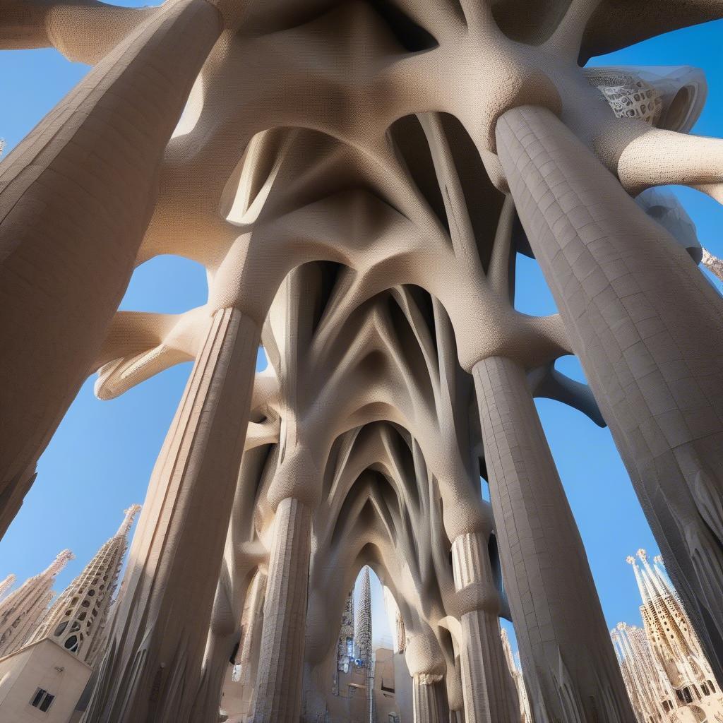 Nhà thờ La Sagrada Familia: Kiến trúc độc đáo