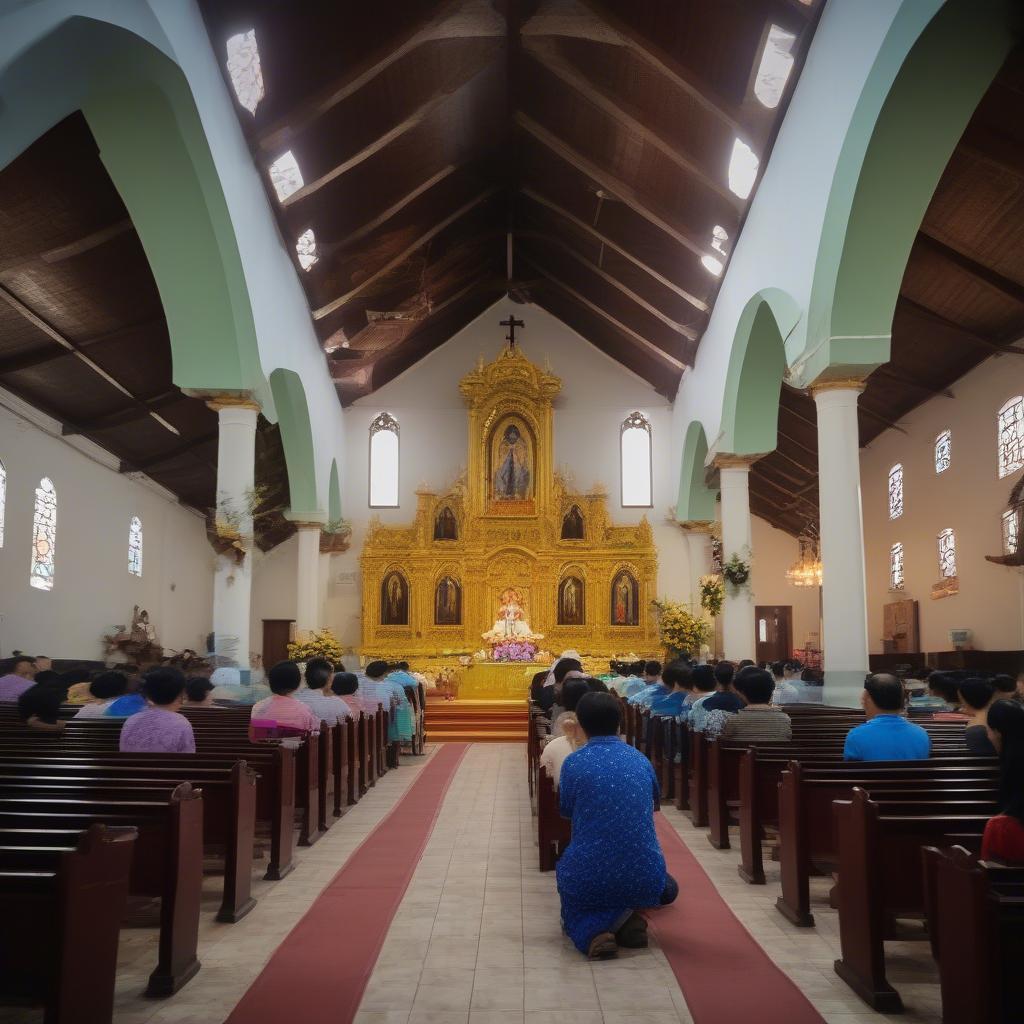 Ý nghĩa tâm linh nhà thờ Lai Uyên