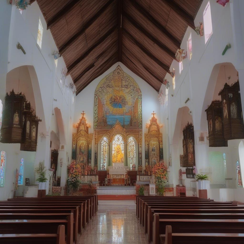 Nhà thờ Phù Sa Nha Trang: Không gian tâm linh