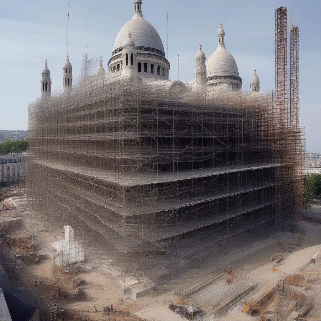 Sacre-Coeur Construction