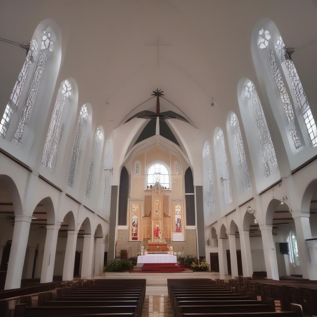 Nhà thờ Sacred Heart Johor Bahru - Nét đẹp hiện đại