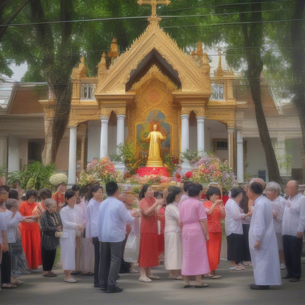 Nhà thờ Thánh Antôn Trung Thành - Sinh Hoạt Cộng Đồng