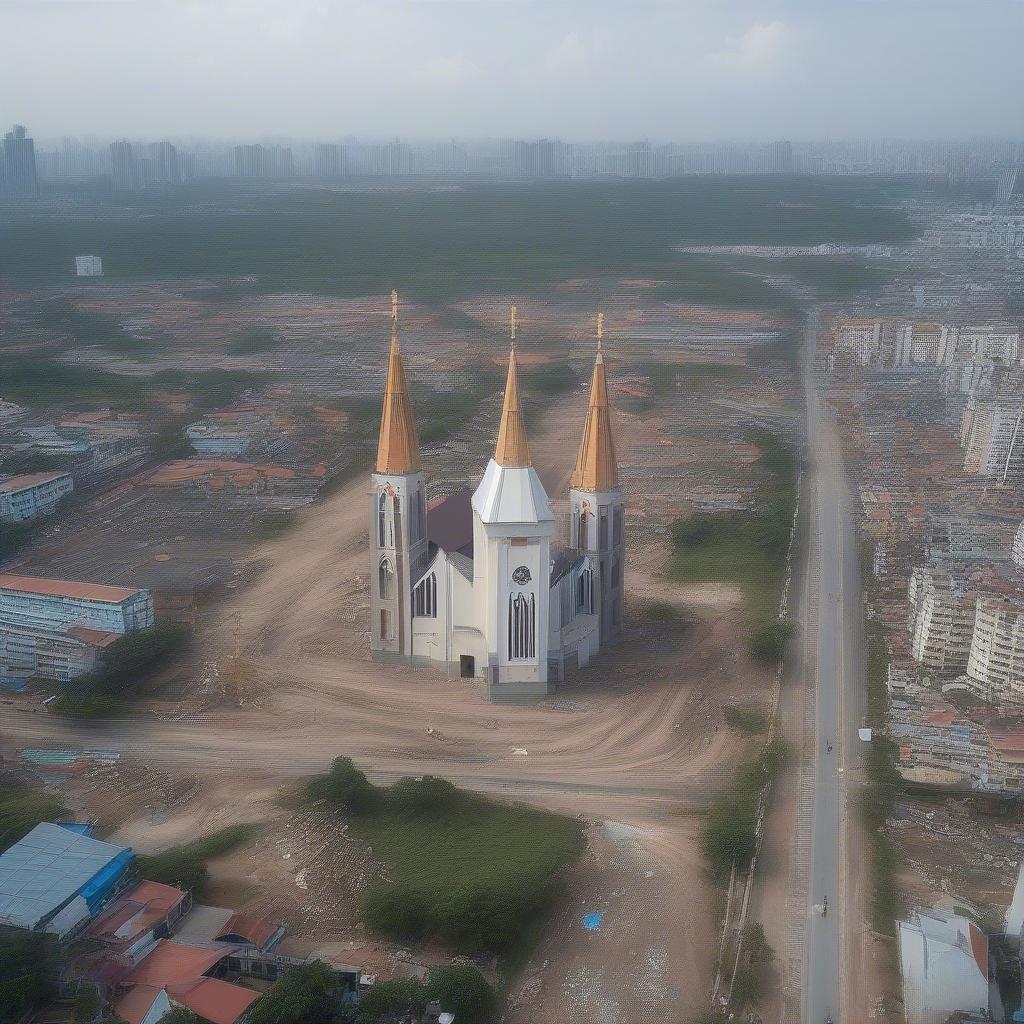 Nhà Thờ Thủ Thiêm và Dự án Thủ Thiêm