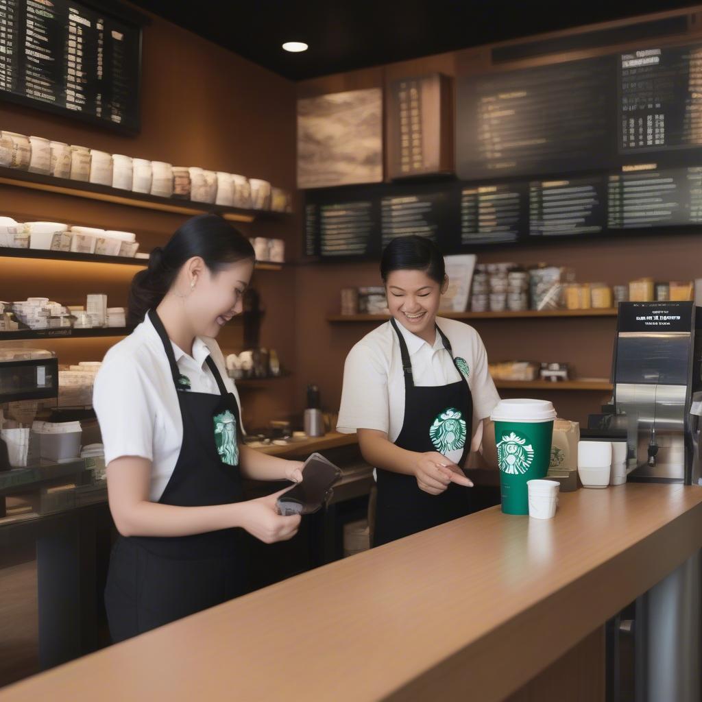 Nhân Viên Starbucks Nhà Thờ Tư Vấn