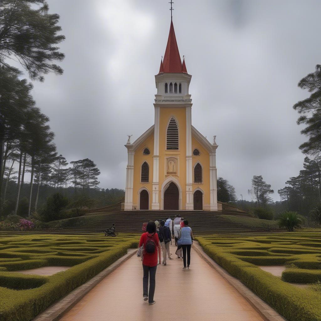 Tham Quan Nhà Thờ Con Gà