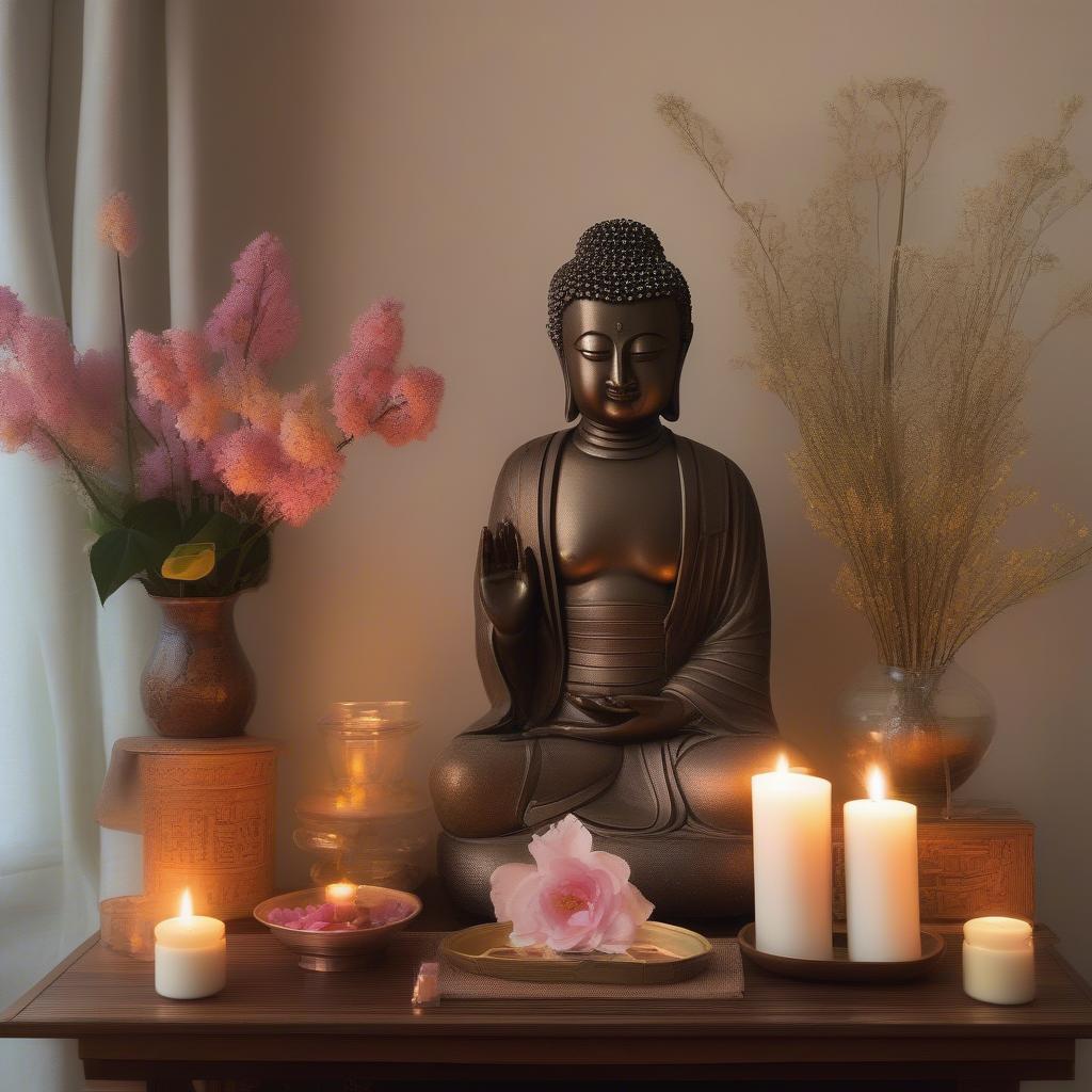 Thờ Hình Phật Tại Nhà Đúng Cách