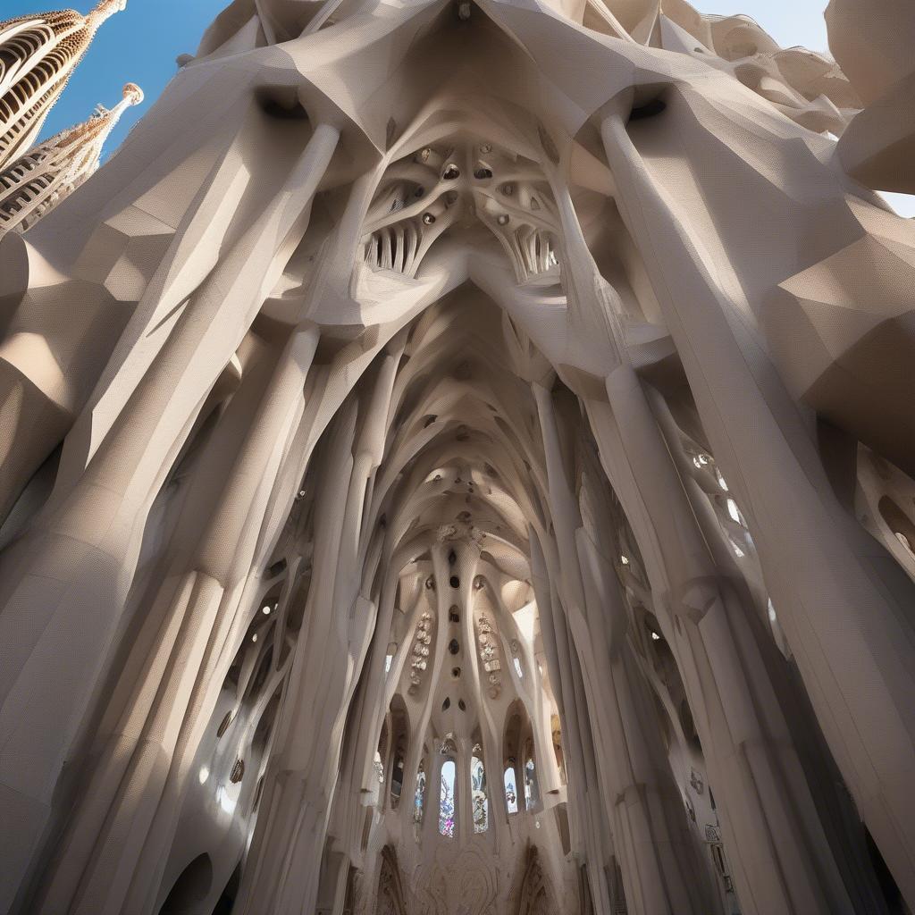 Tỷ lệ vàng trong kiến trúc Sagrada Familia