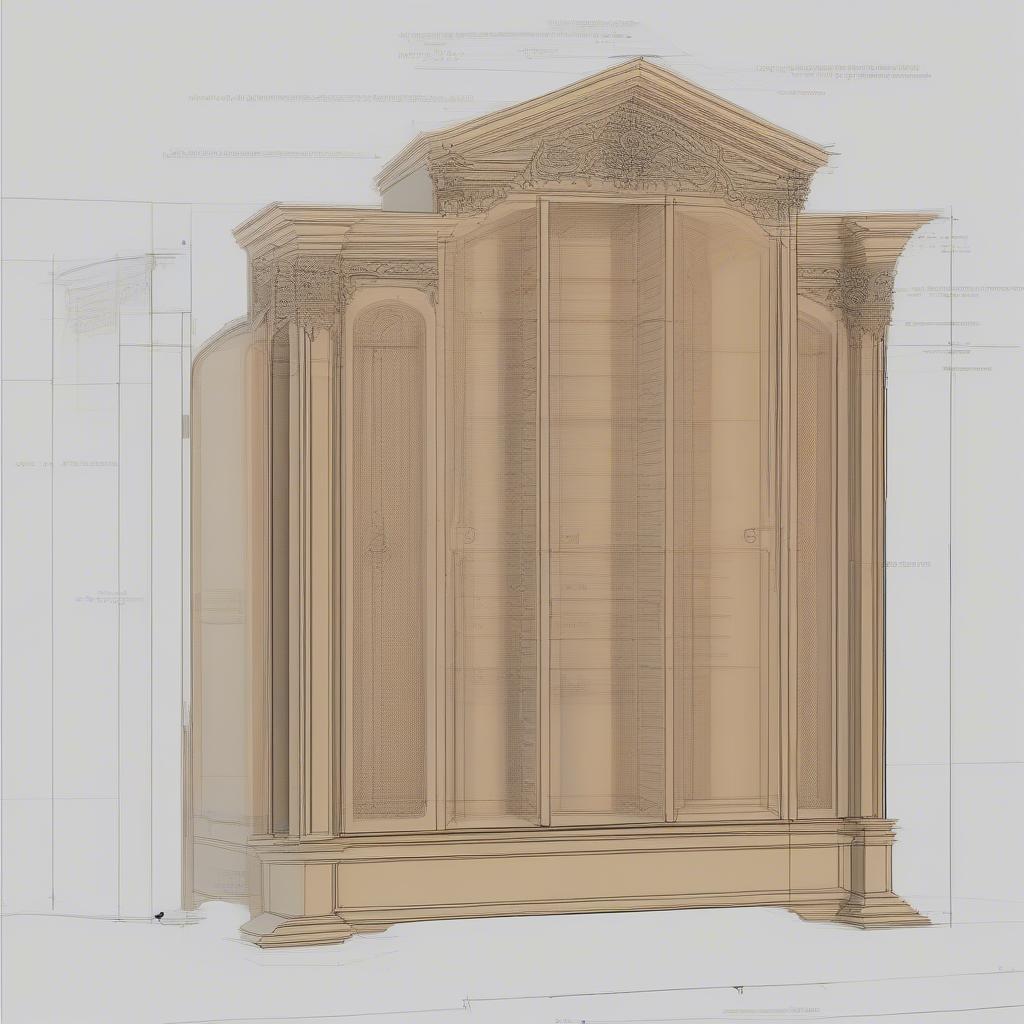 Ưu điểm bản vẽ CAD tủ thờ