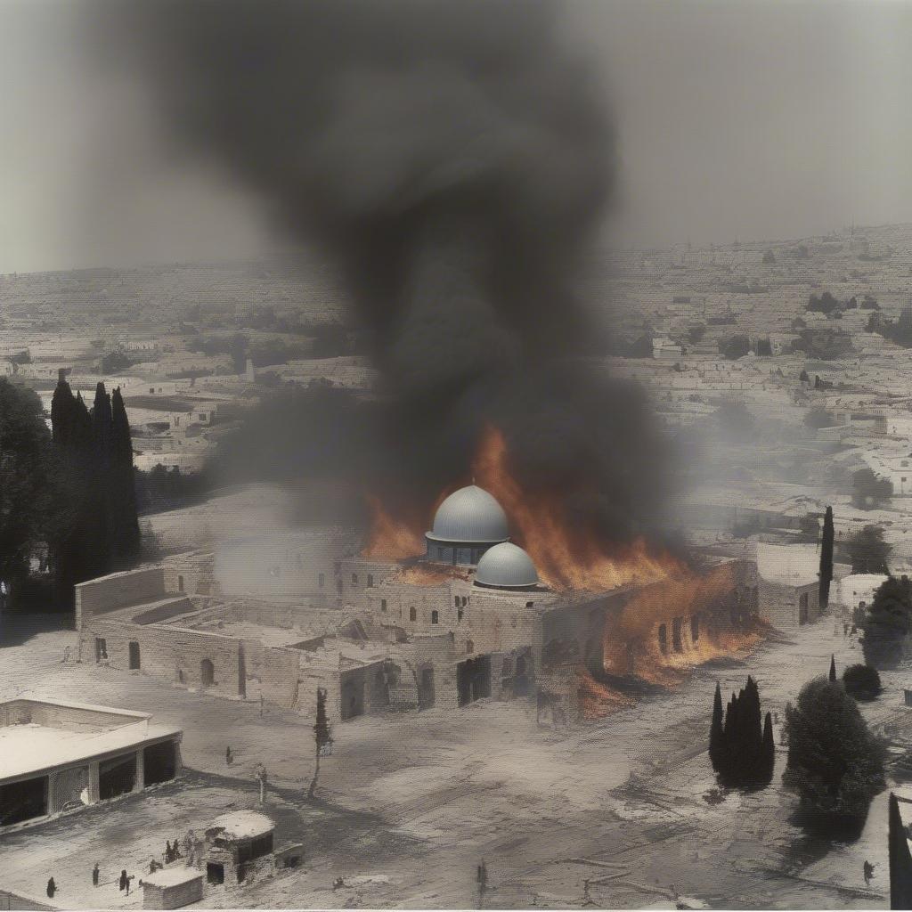 Vụ Cháy Nhà Thờ Al-Aqsa Năm 1969