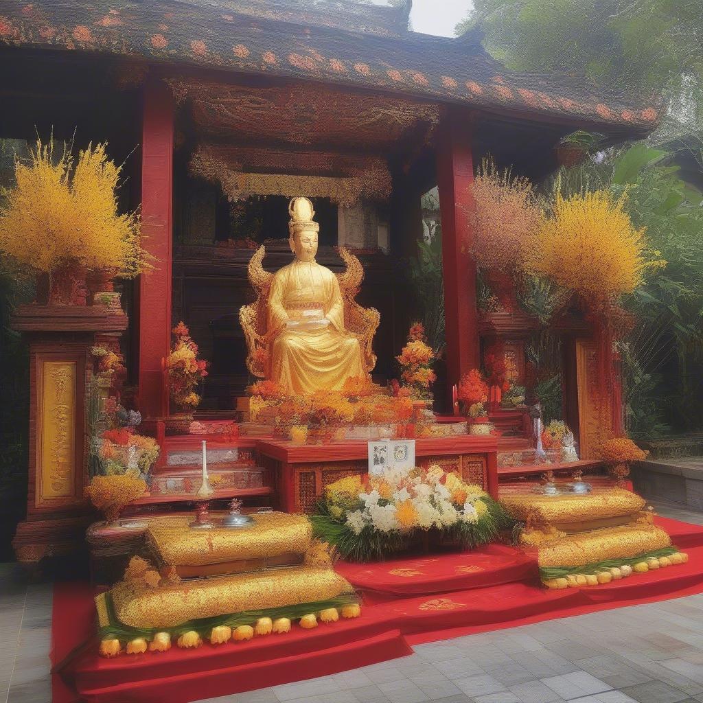 Ý nghĩa của bàn thờ hy tế trong văn hóa Việt